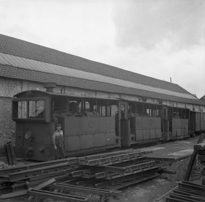23 juin 1950 : SNCV 991, 972 et 670 à Leuven